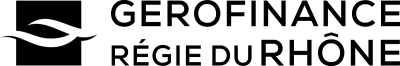 Logo Gerofinance – Régie du Rhône